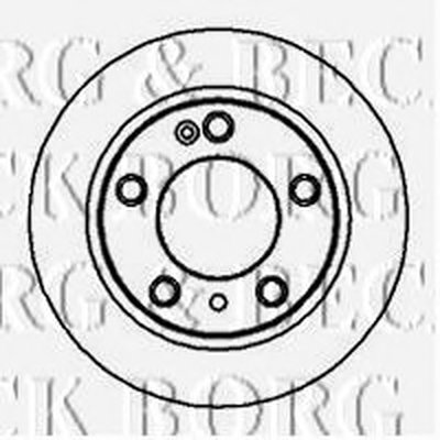 Тормозной диск BORG & BECK купить