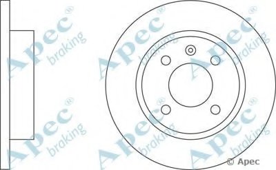 Тормозной диск APEC braking купить