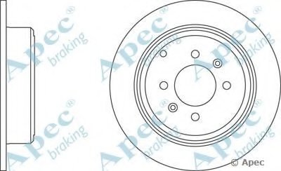 Тормозной диск APEC braking купить