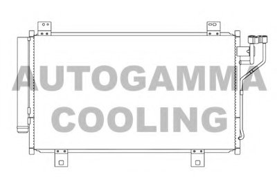Конденсатор, кондиционер AUTOGAMMA купить