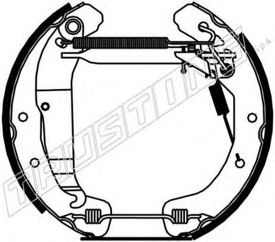 Комплект тормозных колодок FAST KIT TRUSTING купить