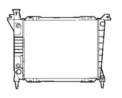 Радиатор, охлаждение двигателя NRF купить