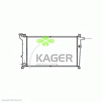 Радиатор, охлаждение двигателя KAGER купить