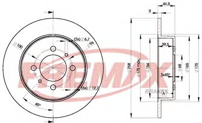 Тормозной диск Premium Carbon + FREMAX купить