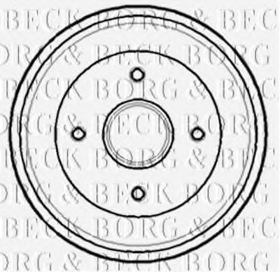 Тормозной барабан BORG & BECK