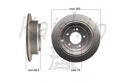 Тормозной диск KAISHIN купить