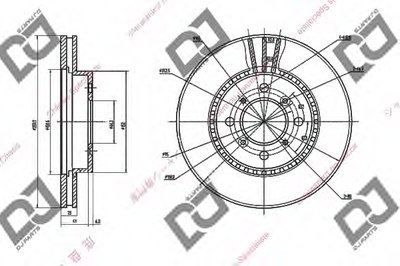 Тормозной диск DJ PARTS купить