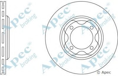 Тормозной диск APEC braking купить