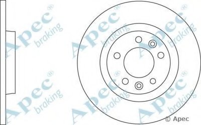 Тормозной диск APEC braking купить