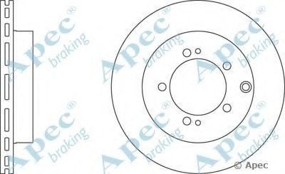 Тормозной диск APEC braking купить