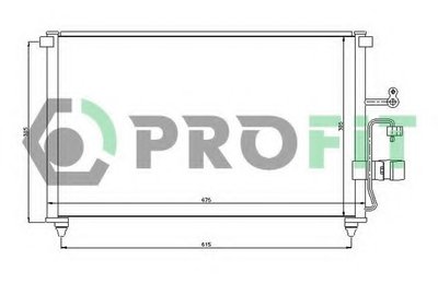 Конденсатор, кондиционер PROFIT купить