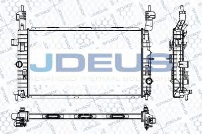 Радиатор, охлаждение двигателя JDEUS купить