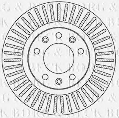 Тормозной диск BORG & BECK купить