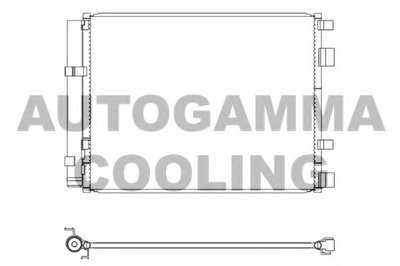 Конденсатор, кондиционер AUTOGAMMA купить