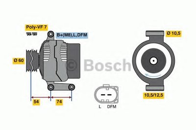 Генератор BOSCH купить