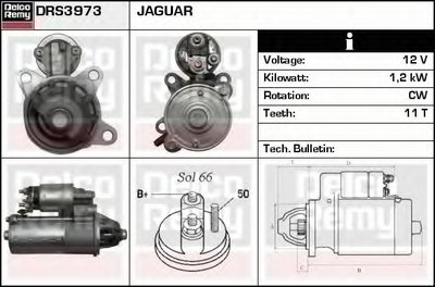 Стартер Remanufactured REMY (Light Duty) DELCO REMY купить