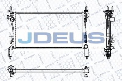 Радиатор, охлаждение двигателя JDEUS купить