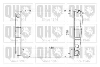 Радиатор, охлаждение двигателя QUINTON HAZELL купить