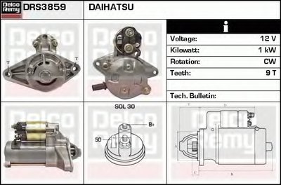 Стартер Remanufactured REMY (Light Duty) DELCO REMY купить