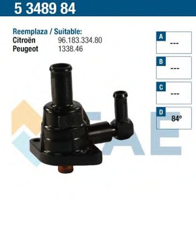 Термостат, охлаждающая жидкость FAE купить