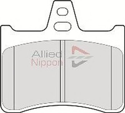 Комплект тормозных колодок, дисковый тормоз ANL Braking COMLINE