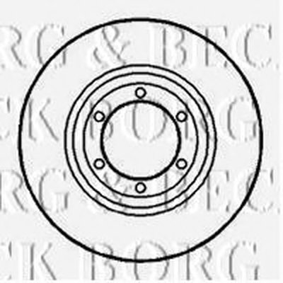 Тормозной диск BORG & BECK купить