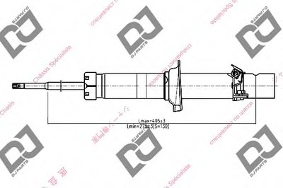 Амортизатор DJ PARTS купить