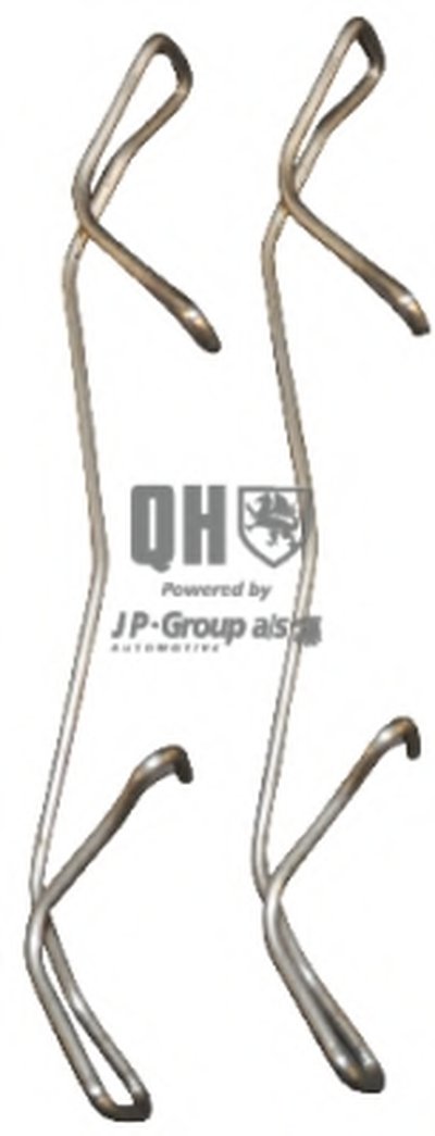 Комплектующие, колодки дискового тормоза QH JP GROUP