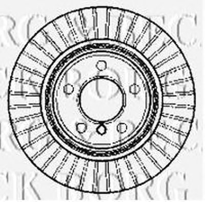 Тормозной диск BORG & BECK купить