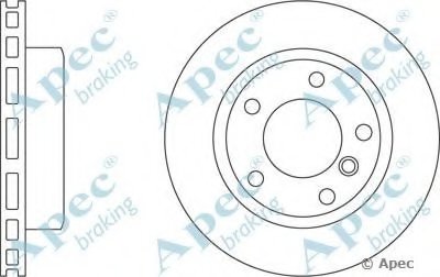 Тормозной диск APEC braking купить