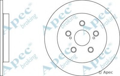 Тормозной диск APEC braking купить