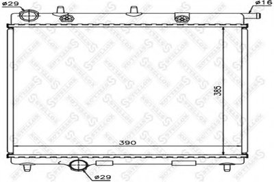 Радиатор, охлаждение двигателя STELLOX купить
