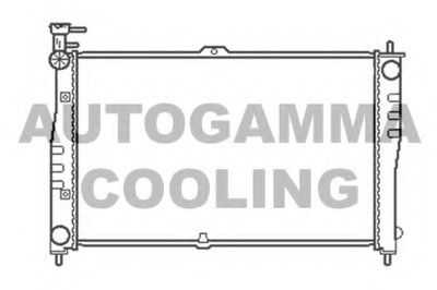 Радиатор, охлаждение двигателя AUTOGAMMA купить