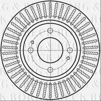 Тормозной диск BORG & BECK купить