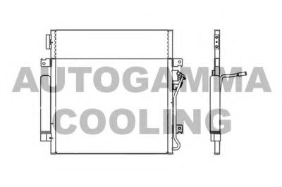 Конденсатор, кондиционер AUTOGAMMA купить