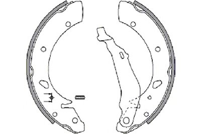 Комплект тормозных колодок SPIDAN