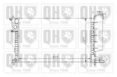 Радиатор, охлаждение двигателя QUINTON HAZELL купить