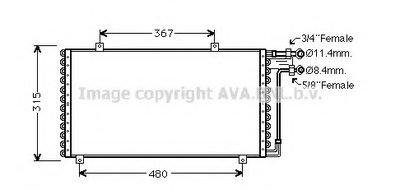 Конденсатор, кондиционер AVA QUALITY COOLING купить