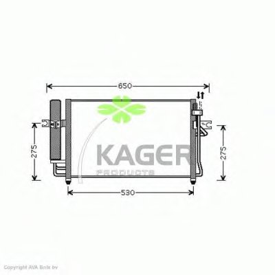 Конденсатор, кондиционер KAGER купить