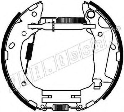 Комплект тормозных колодок FAST KIT fri.tech. купить