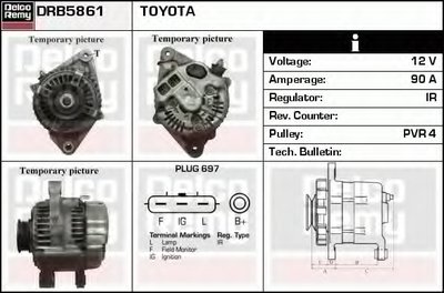 Генератор Remanufactured REMY (Light Duty) DELCO REMY купить