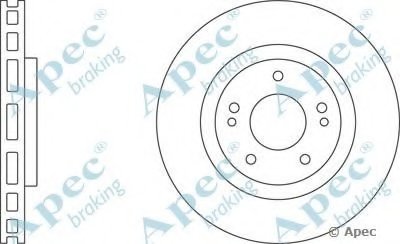 Тормозной диск APEC braking купить