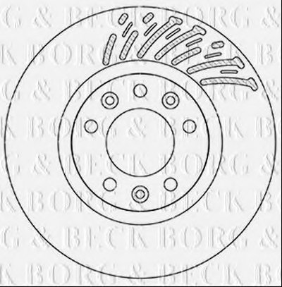 Тормозной диск BORG & BECK купить