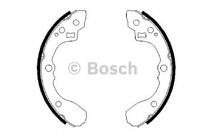 Комплект тормозных колодок BOSCH купить