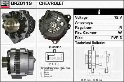 Генератор Remanufactured REMY (Light Duty) DELCO REMY купить