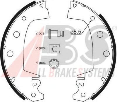 Комплект тормозных колодок A.B.S. купить