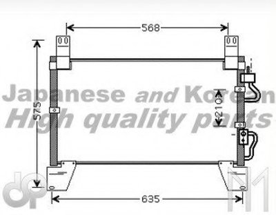 Конденсатор, кондиционер ASHUKI