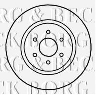 Тормозной диск BORG & BECK купить