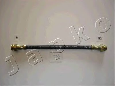 Кронштейн, тормозный шланг