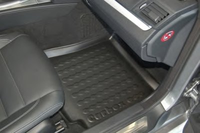 Резиновый коврик с защитными бортами Carbox Floor CARBOX